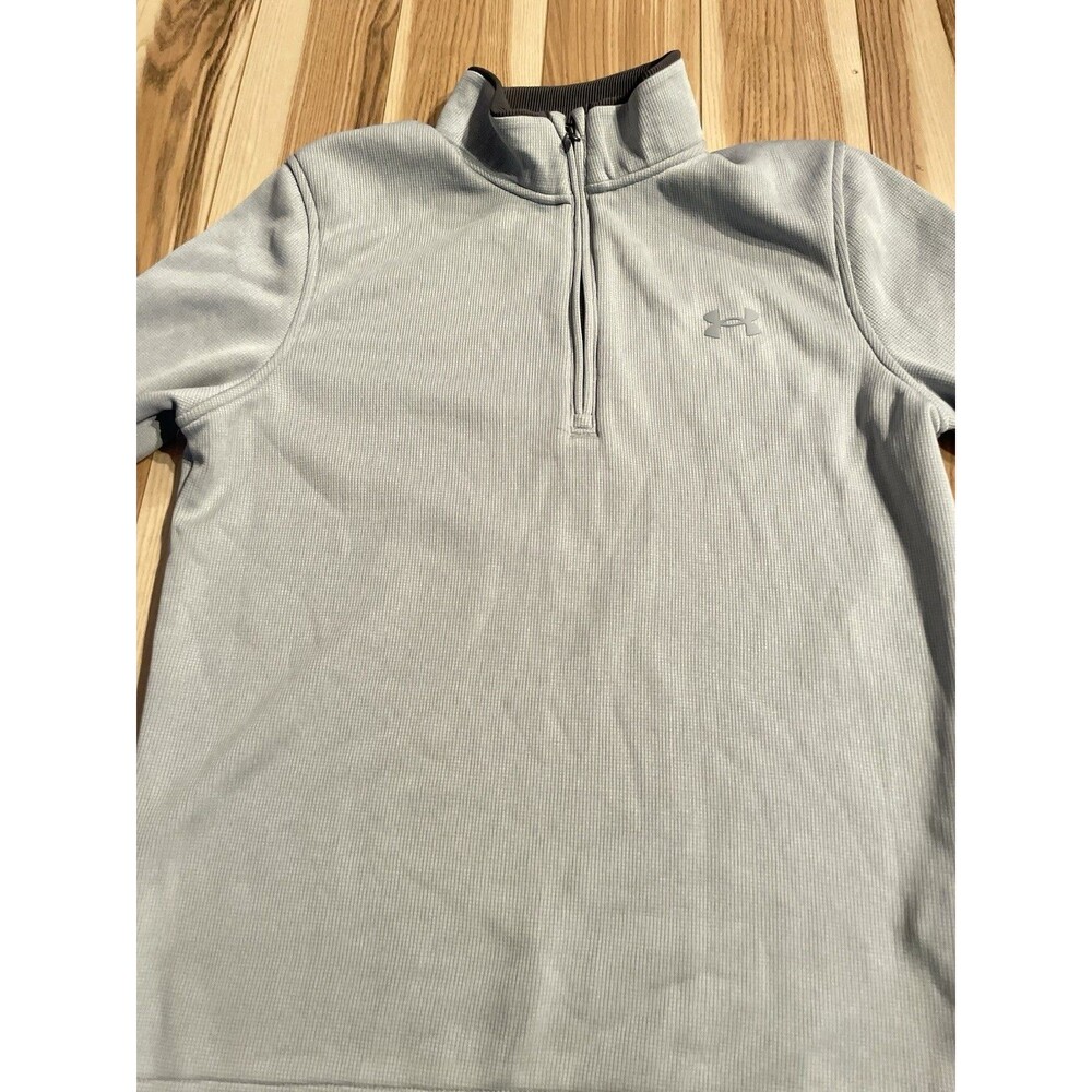 Under Armour ColdGear Men's Quarter-Zip Pullover - Size sm/p/ch - Picture 2 of 8